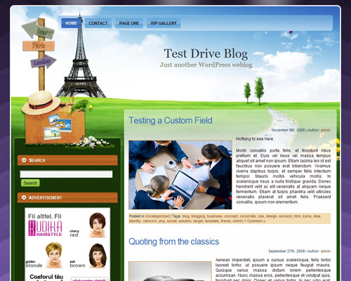 free wordpress theme Ready To Travel