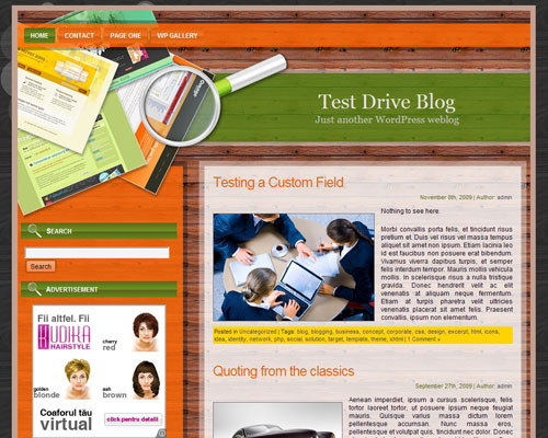 free wordpress theme Seo WP Theme