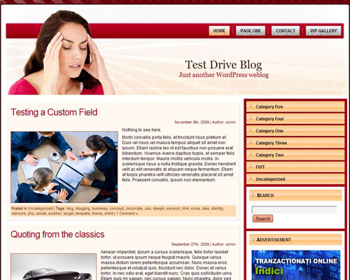 free wordpress theme Headache WordPress Theme