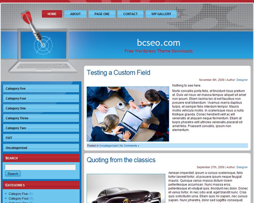 free wordpress theme Franchise Opportunities WP 4