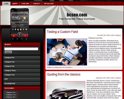 free wordpress theme Mobile Phone WordPress 14