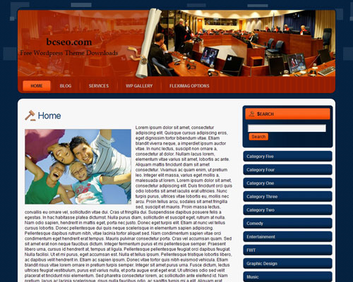 free wordpress theme Law WordPress Theme 6