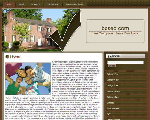 free wordpress theme Real Estate Agent 4