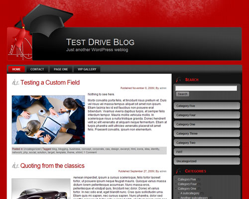 free wordpress theme Education WP Theme