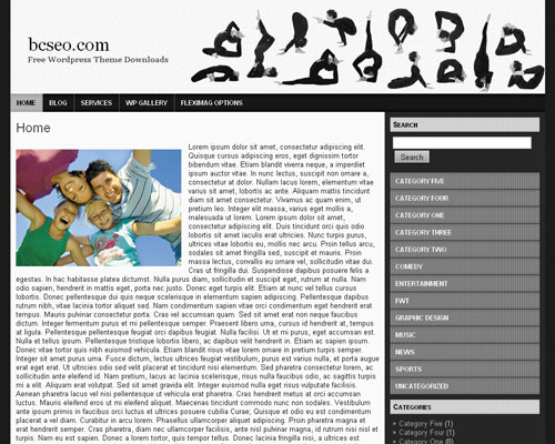 free wordpress theme Yoga WP 1