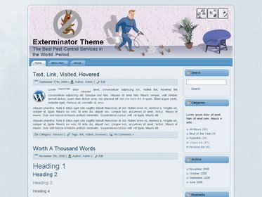 Exterminator Theme