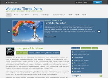 free wordpress theme Bruz