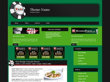 free wordpress theme world chips