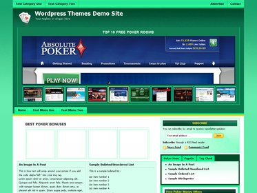 Online Casino Template 533