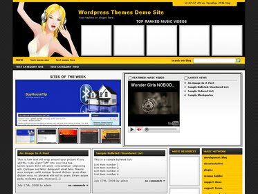 Music Wordpress Theme 4