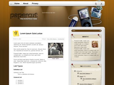 Papercut Theme