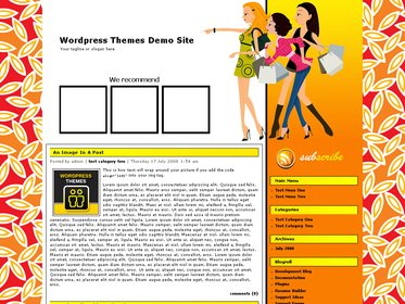 Shopping WordPress Theme 1