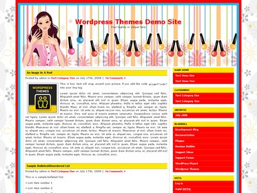 Make Up WordPress Theme 2
