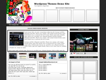 Online Casino Template 598