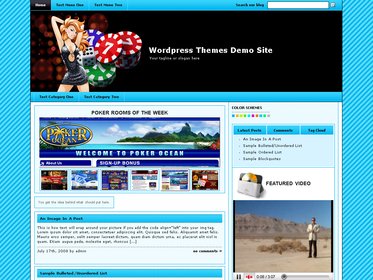 Online Casino Template 599