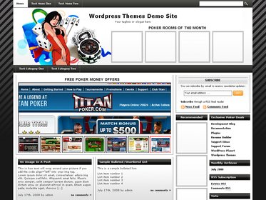 Online Casino Template 601