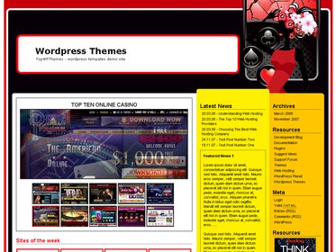 Online Casino Template 673