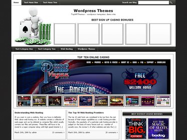 Online Casino Template 681