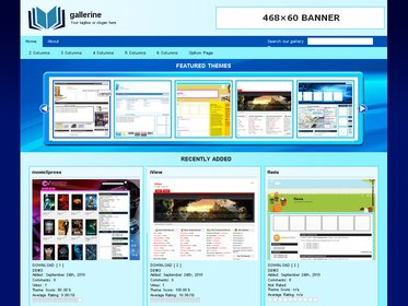 free wordpress theme gallerine