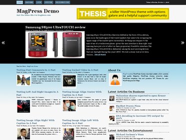 free wordpress theme Daybreak