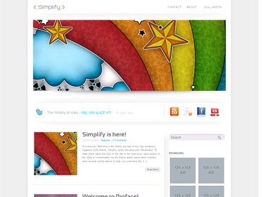 free wordpress theme Simplify