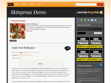 free wordpress theme Flare
