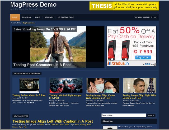 free wordpress theme Techa