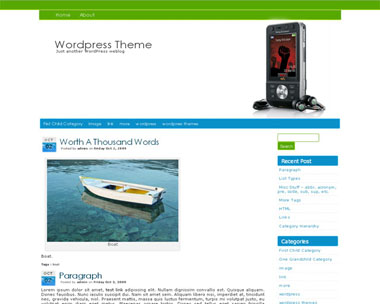 Walkman Wordpress Theme